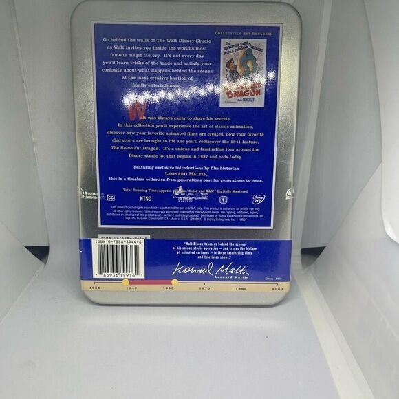 Walt Disney Treasures DVD Behind The Scenes A Glimpse Behind The Studio Magic an - Picture 9 of 9